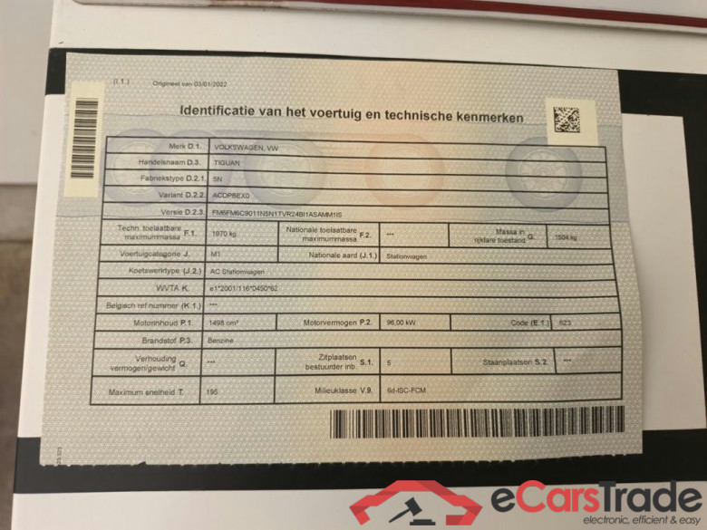 Volkswagen Tiguan 1.5 TSI 96kW Life 5d #4