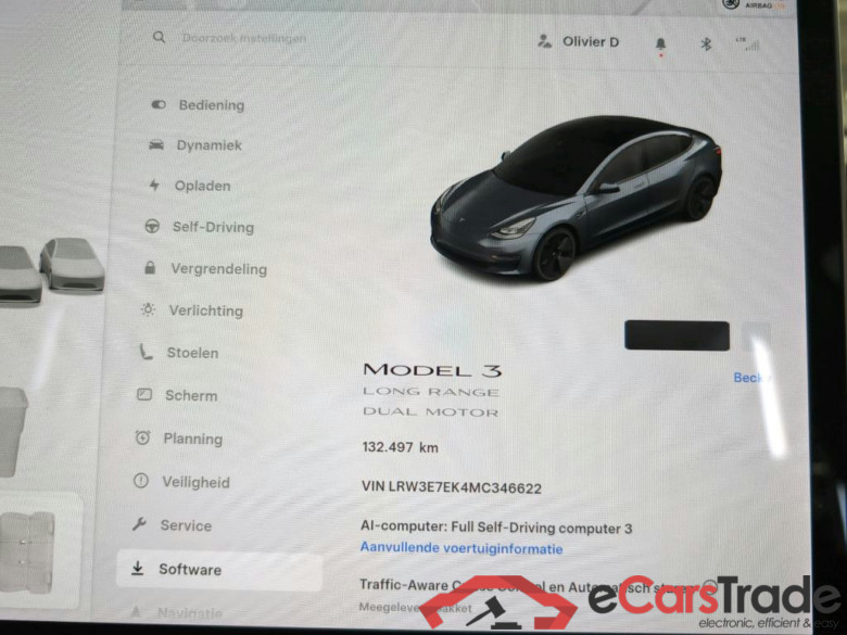 TESLA MODEL 3 BEV 75KWH LONG RANGE DUAL MOTOR 4WD AUTO #1